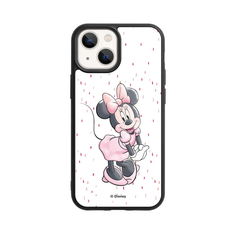iPhone 13 Mini Base Case Minnie Watercolour Dots