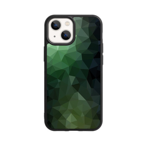Apple iPhone 13 Mini Base Case Polygonal Mosaic Green