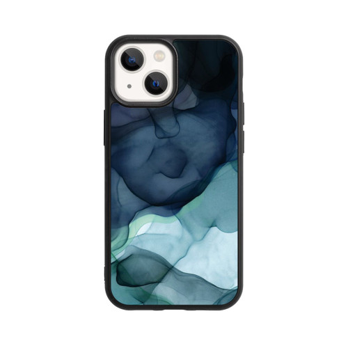 Apple iPhone 13 Mini Base Case Flüssig Kunst Dämmerungsstimmung