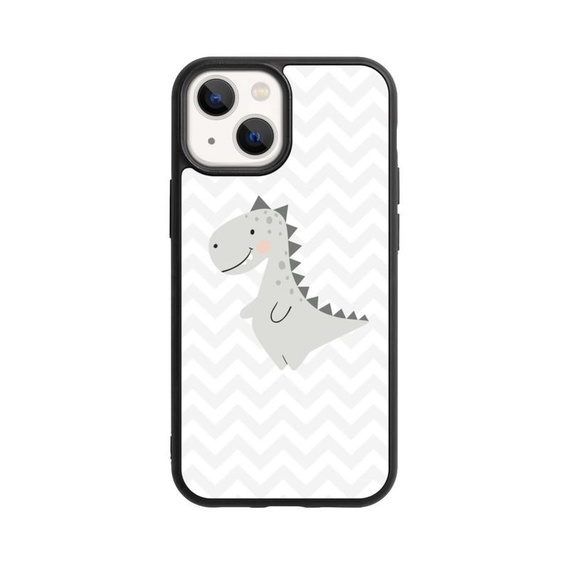 iPhone 13 Mini Base Case Grauer Dino