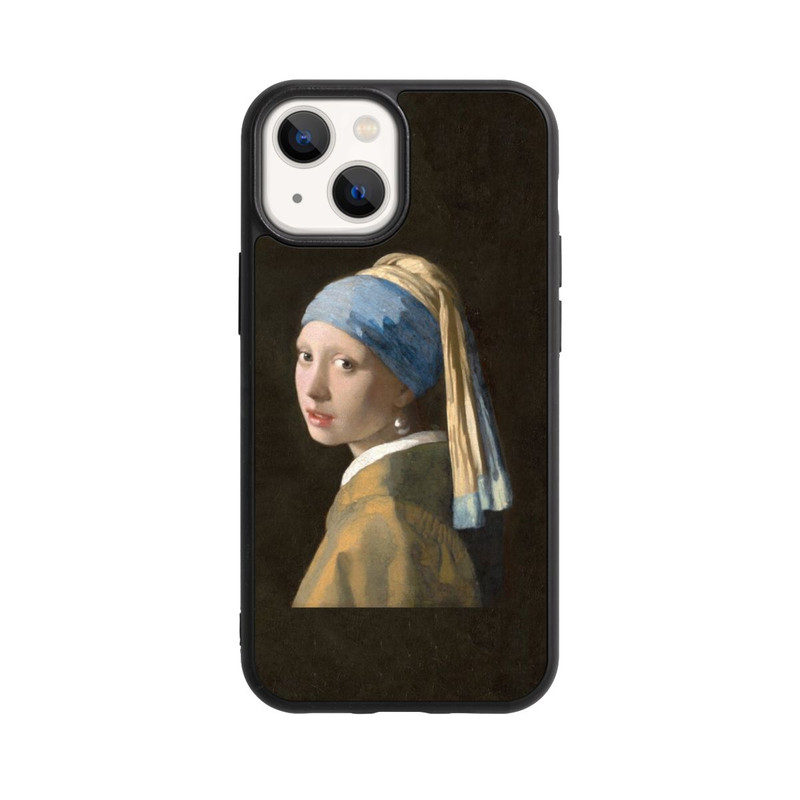 iPhone 13 Mini Base Case Das Mädchen mit dem Perlenohrring von Johannes Vermeer