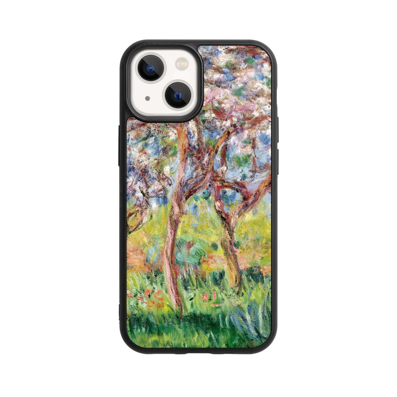 iPhone 13 Mini Base Case Der Printemps in Giverny von Claude Monet