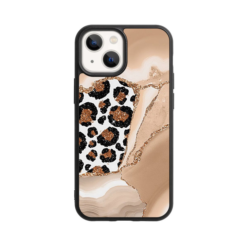 iPhone 13 Mini Base Case  Muster und Texturen Hellgold