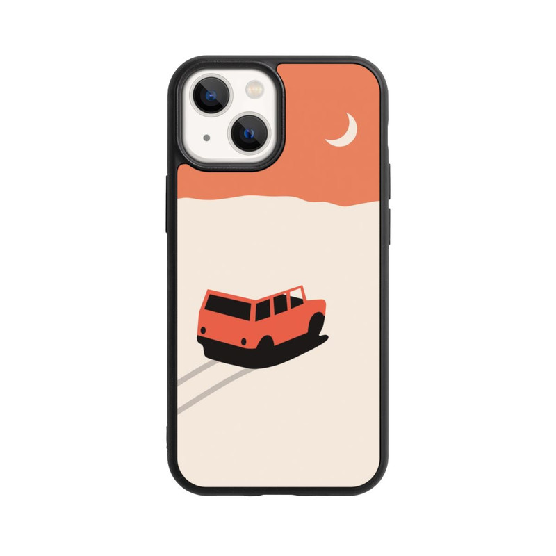 iPhone 13 Mini Base Case Auto in der Wüste