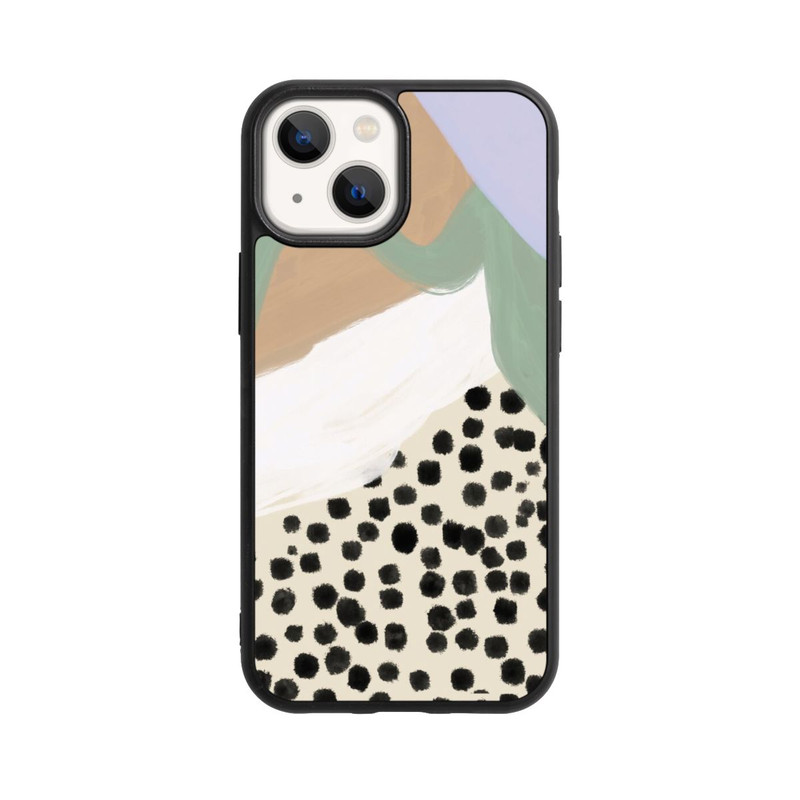 iPhone 13 Mini Base Case Verrücktes Leben Boho Pastell
