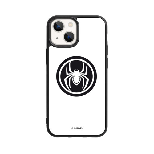 Apple iPhone 13 Mini Base Case Spider-Man Logo White