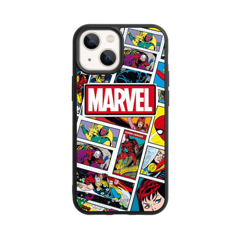 iPhone 13 Mini Base Case Marvel Comic Pattern