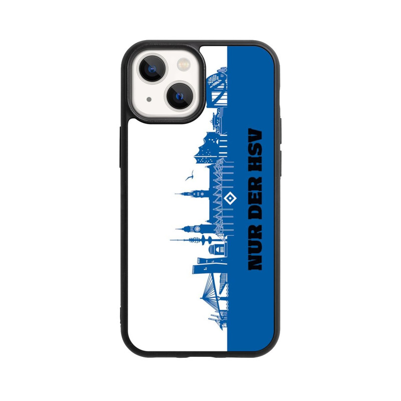 iPhone 13 Mini Base Case HSV Skyline Blau Weiß