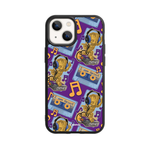 Apple iPhone 13 Mini Base Case Groot Comic Headphones Guardians of the Galaxy