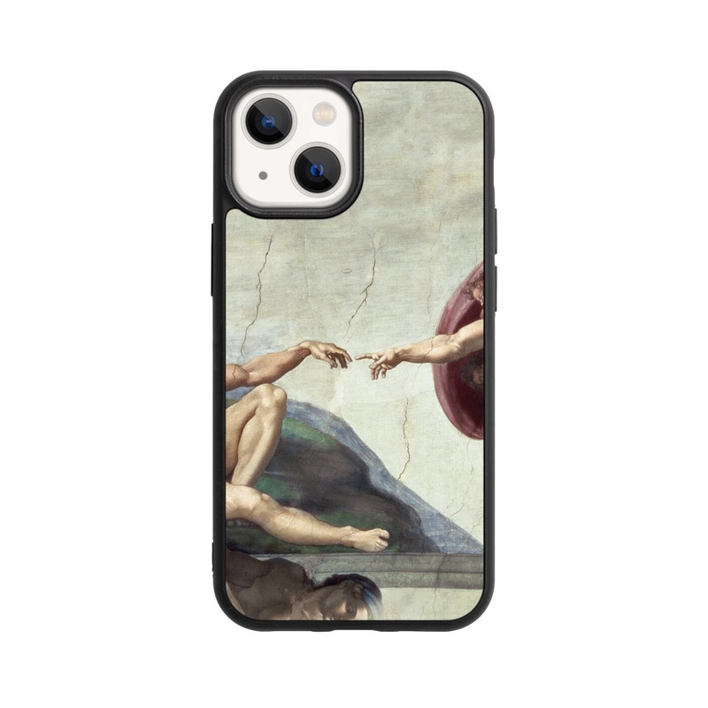 iPhone 13 Mini Base Case Die Erschaffung Adams-Michelangelo (Buonarroti)