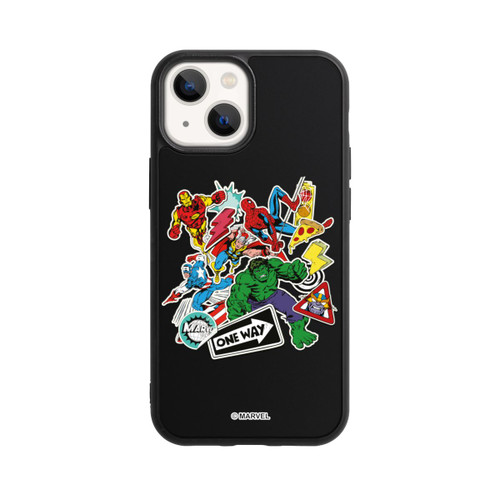 Apple iPhone 13 Mini Base Case Capitan American Shield Transparent