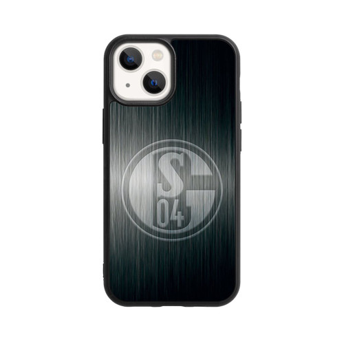 Apple iPhone 13 Mini Base Case Schalke 04 Metall Look
