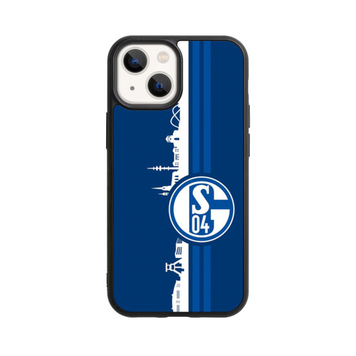 Apple iPhone 13 Mini Base Case Schalke 04 Skyline Blau