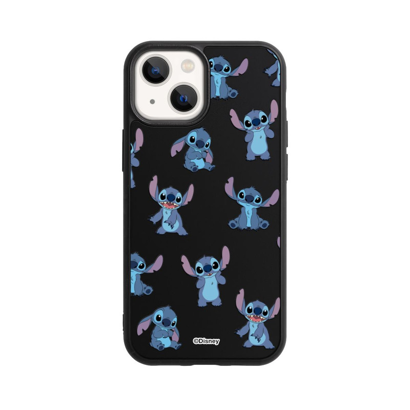 iPhone 13 Mini Base Case Stitch Faces Pattern Transparent