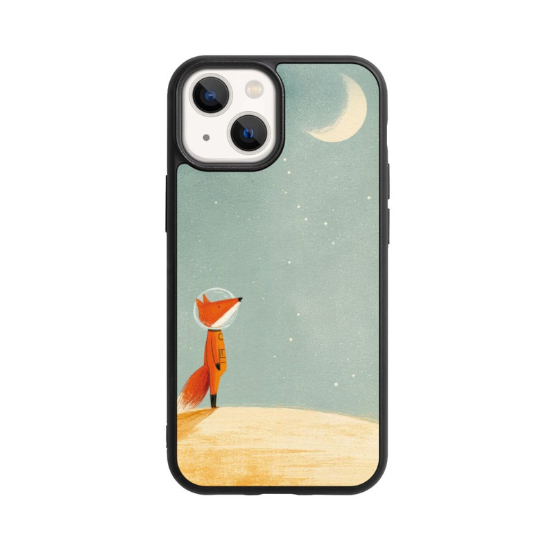 iPhone 13 Mini Base Case Fuchs im Mondlicht