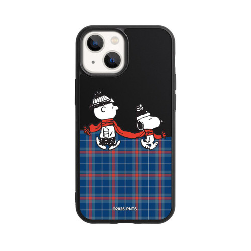Apple iPhone 13 Mini Base Case Peanuts Weihnachtspulli Transparent