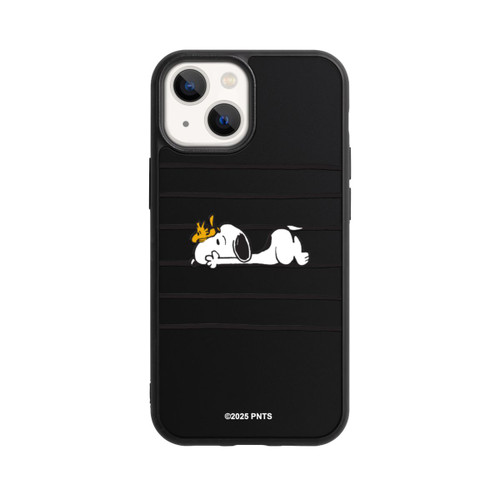 Apple iPhone 13 Mini Base Case Snoopy Woodstock Streifen Peanuts Transparent
