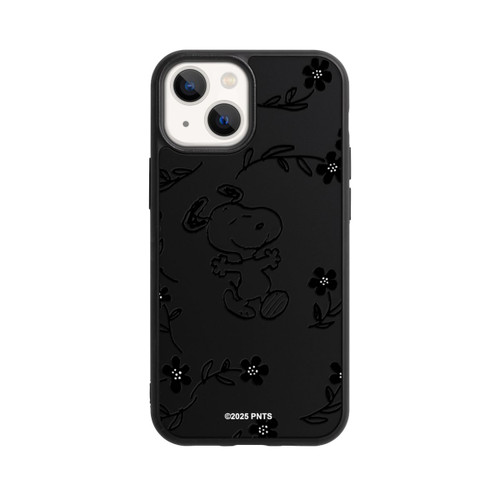 Apple iPhone 13 Mini Base Case Snoopy und Flowers Transparent