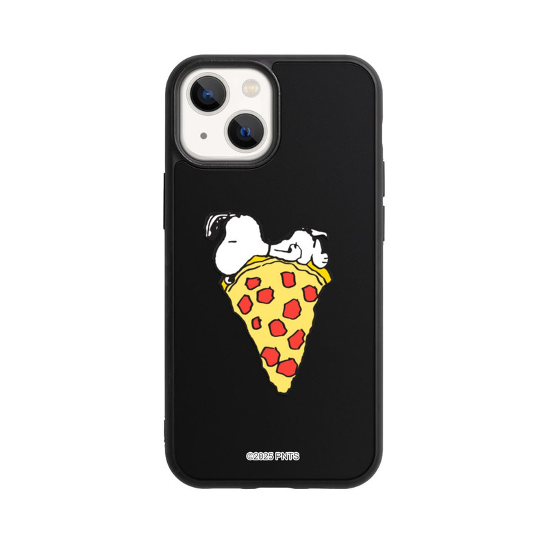iPhone 13 Mini Base Case Snoopy Pizza Transparent