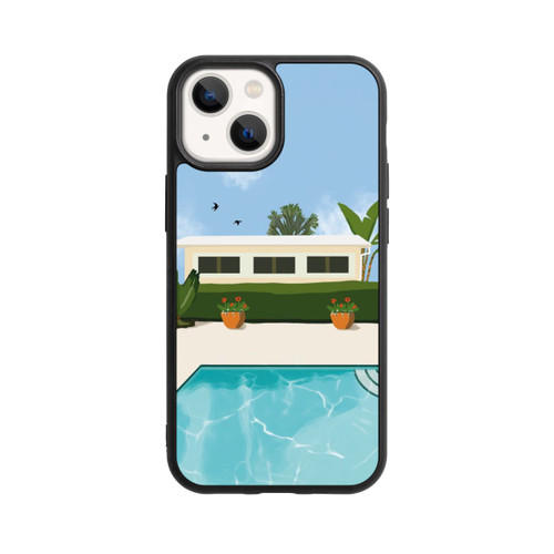 Apple iPhone 13 Mini Base Case California Backyard by Roberta Murray