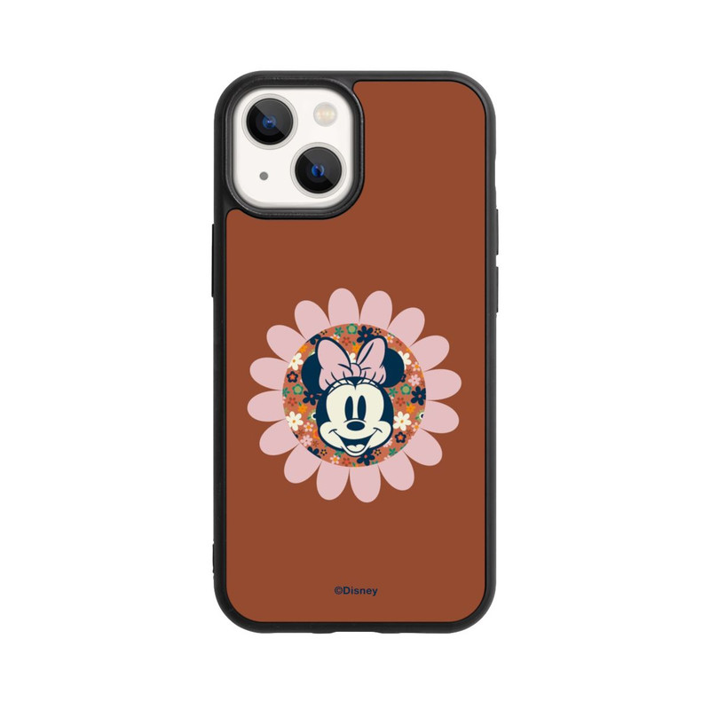 iPhone 13 Mini Base Case Minnie Maus Retro Blume Boho