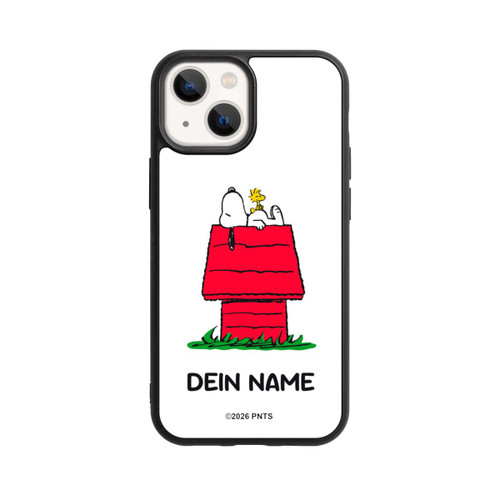 Apple iPhone 13 Mini Base Case Snoopy and Woodstock Classic Personalisierbar