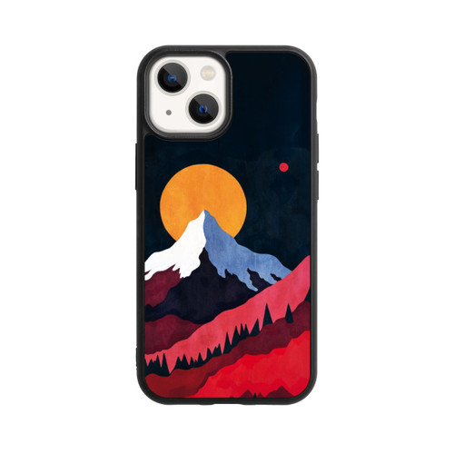 Apple iPhone 13 Mini Base Case Mont Blanc Abstrakt