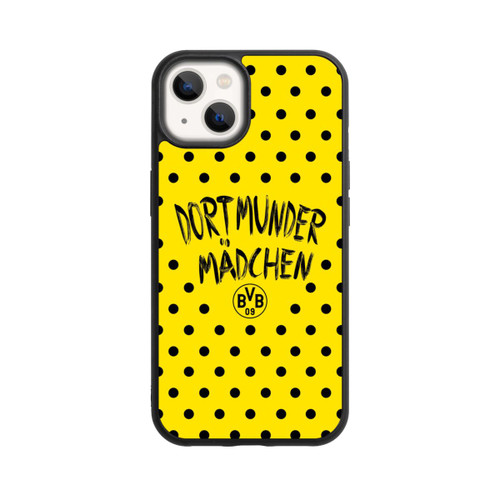 Apple iPhone 13 Base Case BVB Dortmunder Mädel Punkte