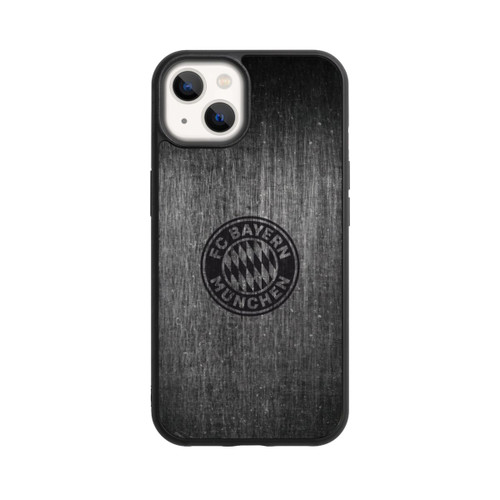 Apple iPhone 13 Base Case Metalllook FCB Logo einfarbig