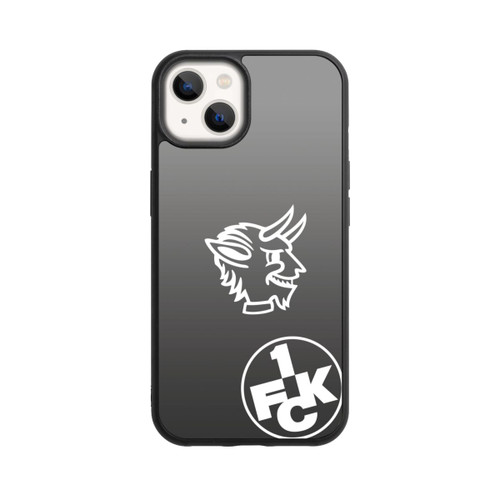 Apple iPhone 13 Base Case Teufelskopf FCK auf Schwarz
