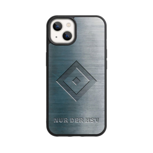 Apple iPhone 13 Base Case Nur der HSV Metalllook