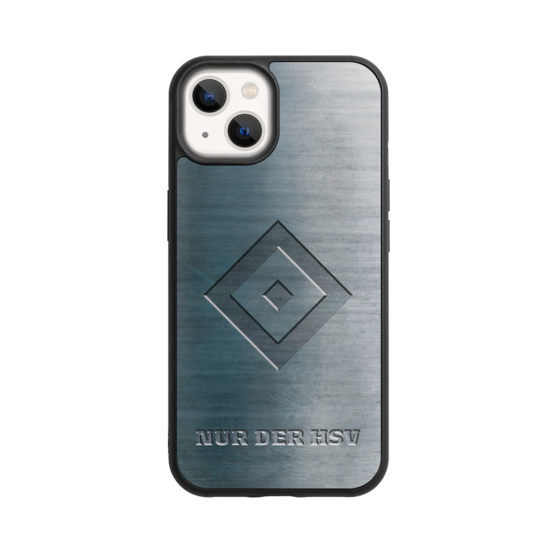 iPhone 13 Base Case Nur der HSV Metalllook