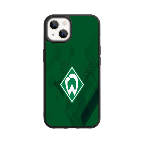 Apple iPhone 13 Base Case Grüne Grafikelemente - Werder Bremen