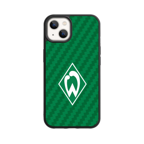 Apple iPhone 13 Base Case Carbonlook - Werder Bremen