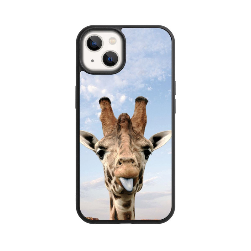 iPhone 13 Base Case Giraffe auf der Straße