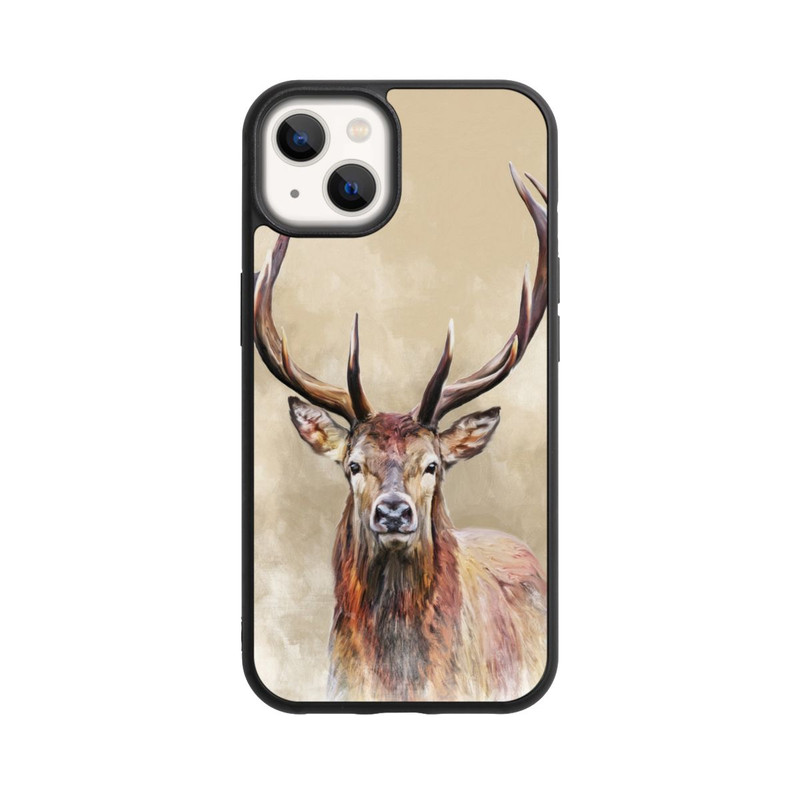iPhone 13 Base Case Gezeichneter Hirsch