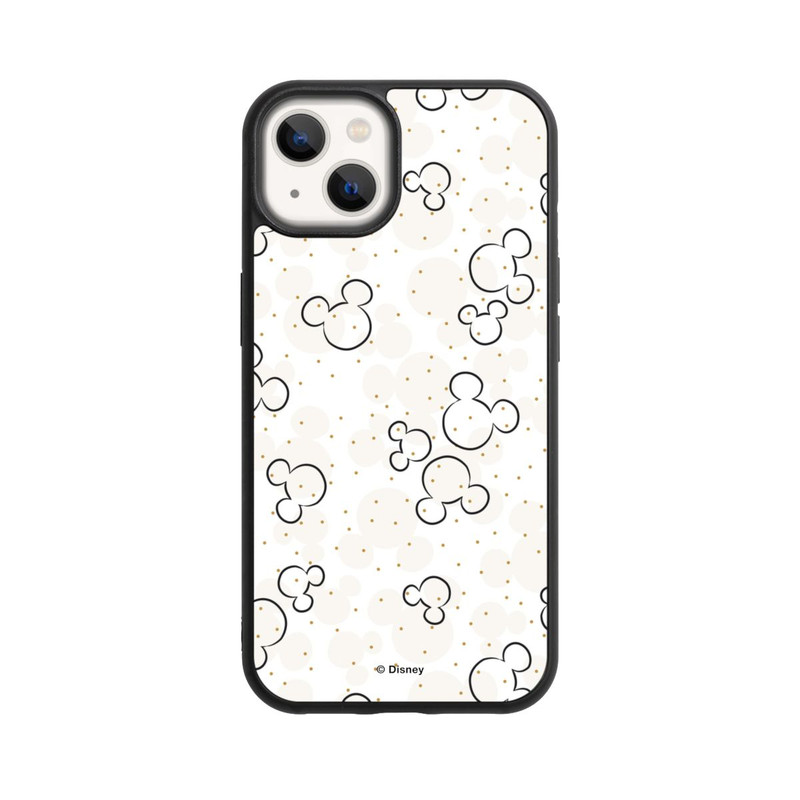 iPhone 13 Base Case Golden Micky Pattern