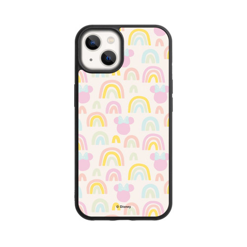 Apple iPhone 13 Base Case Minnie Regenbogen Muster