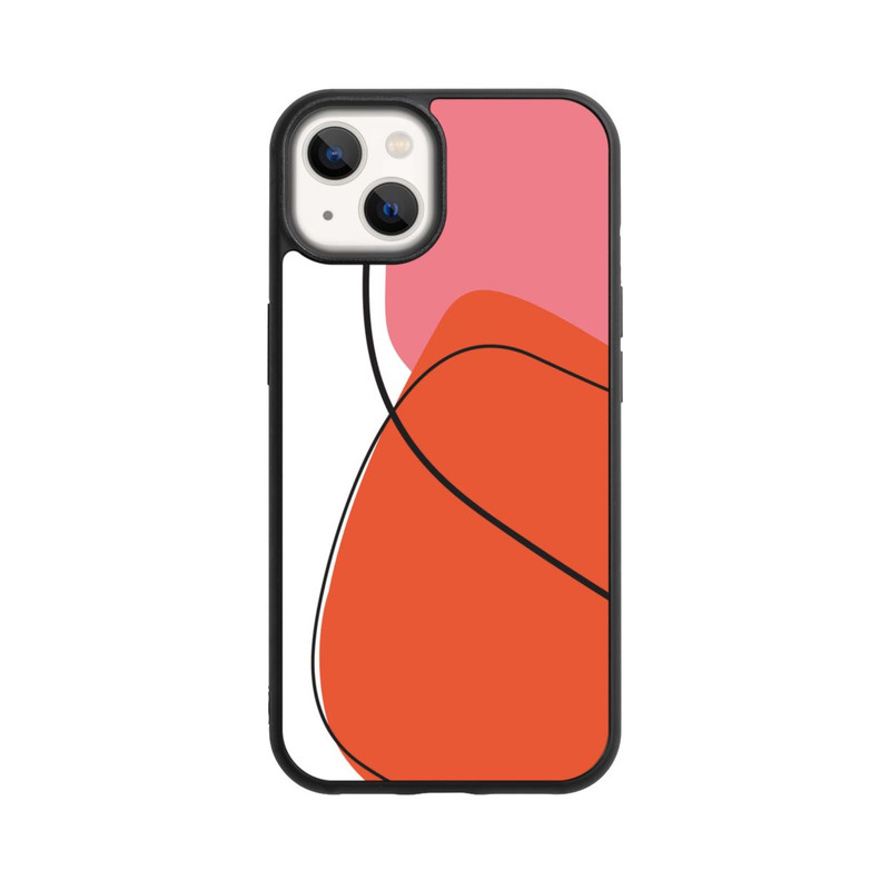 iPhone 13 Base Case Meine orangefarbene Kunst