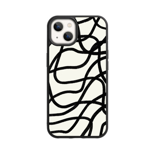 Apple iPhone 13 Base Case Schwarze Linien
