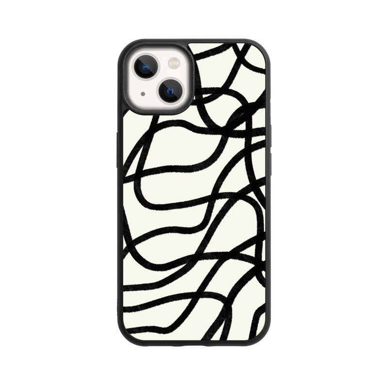 iPhone 13 Base Case Schwarze Linien