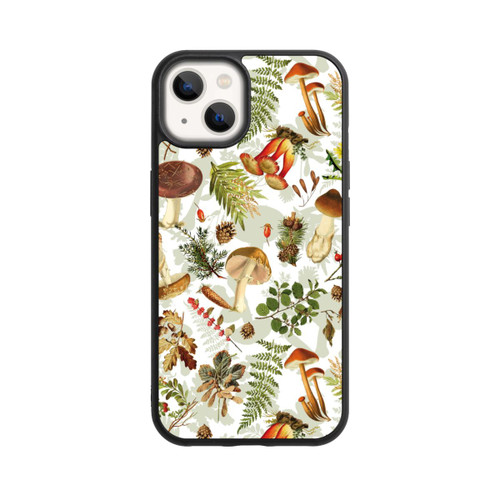Apple iPhone 13 Base Case Pilzmuster Weiß