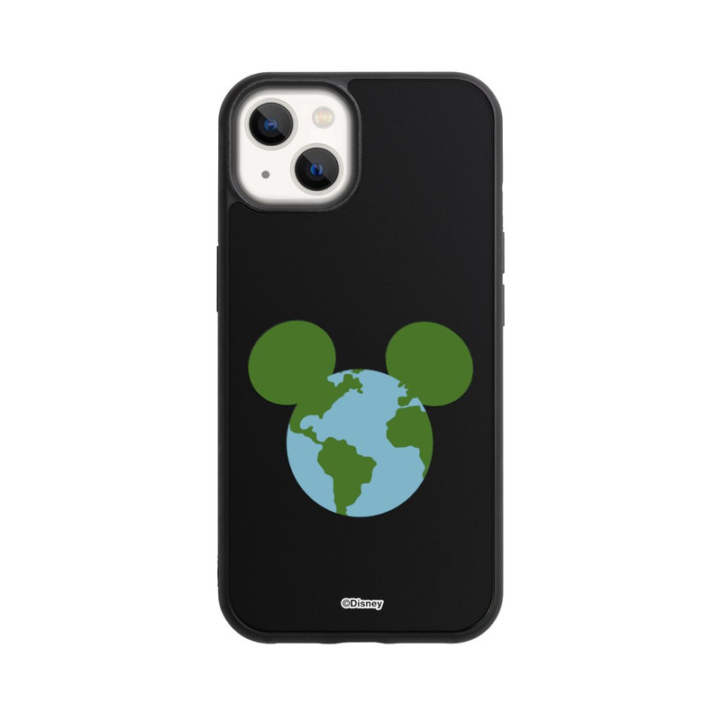 iPhone 13 Base Case Micky Erdkugel Transparent
