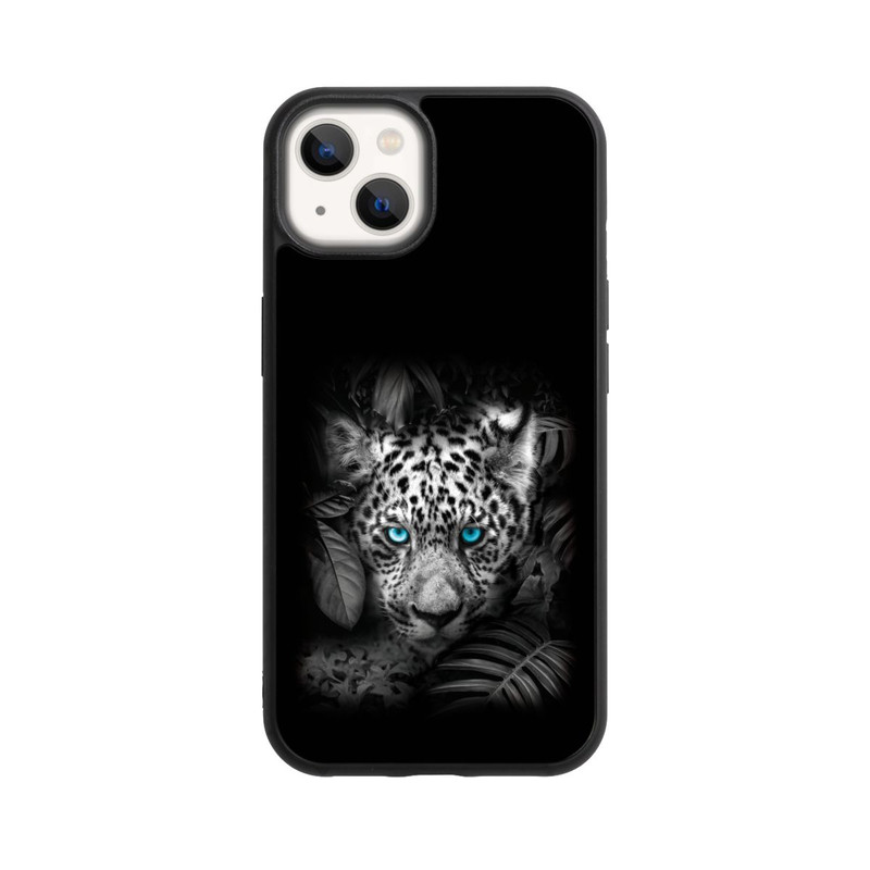 iPhone 13 Base Case Jaguar Schwarz Dschungel