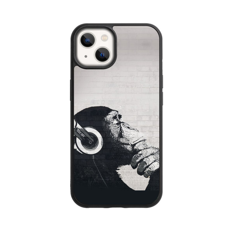 iPhone 13 Base Case Musiker Affe