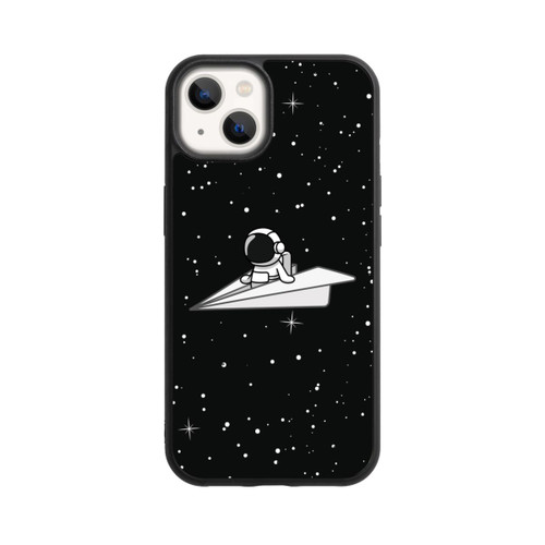 Apple iPhone 13 Base Case Astronaut Paper Plane Comic