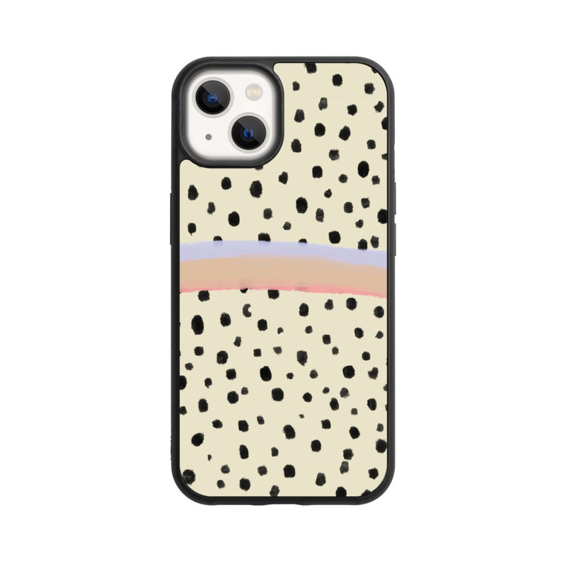 iPhone 13 Base Case Verrücktes Leben Kunst Pastell