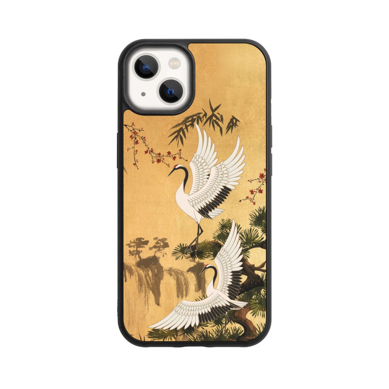iPhone 13 Base Case Kraniche Gold Japan 2