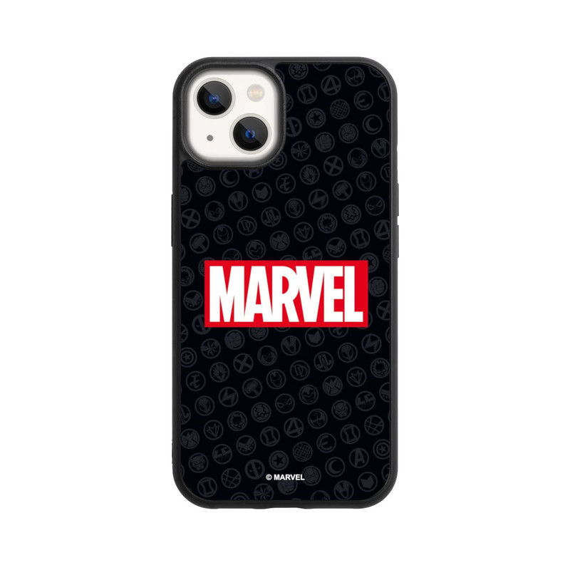 iPhone 13 Base Case Marvel Logo Black Red 