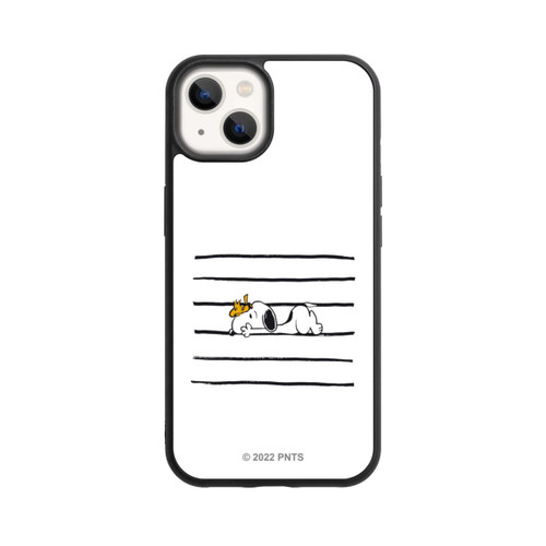 Apple iPhone 13 Base Case Snoopy Woodstock Streifen